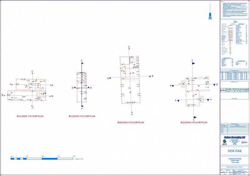 Measured Building Survey - Measured Floor Plans